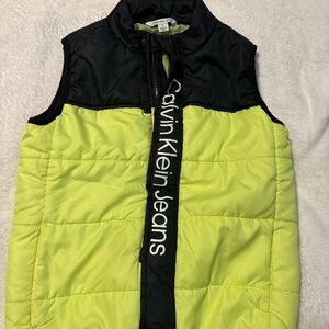 Calvin Klein Black and Yellow Kids Vest